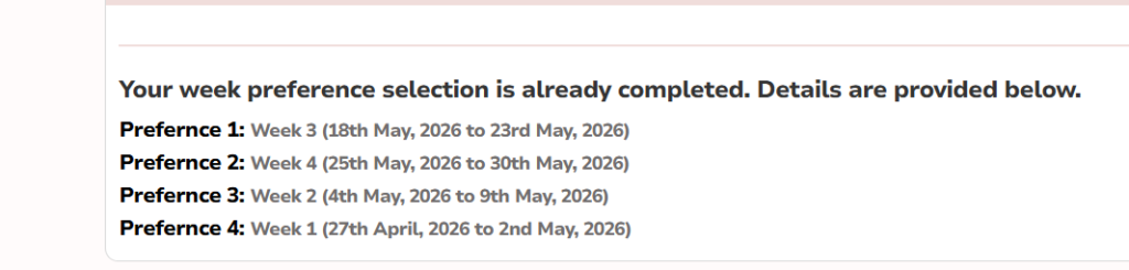 SSC GD 2026 Exam DATE OUT : कैसे चुनें अपना एग्जाम वीक और क्या है पूरी प्रक्रिया screenshot 2026 04 12 103125